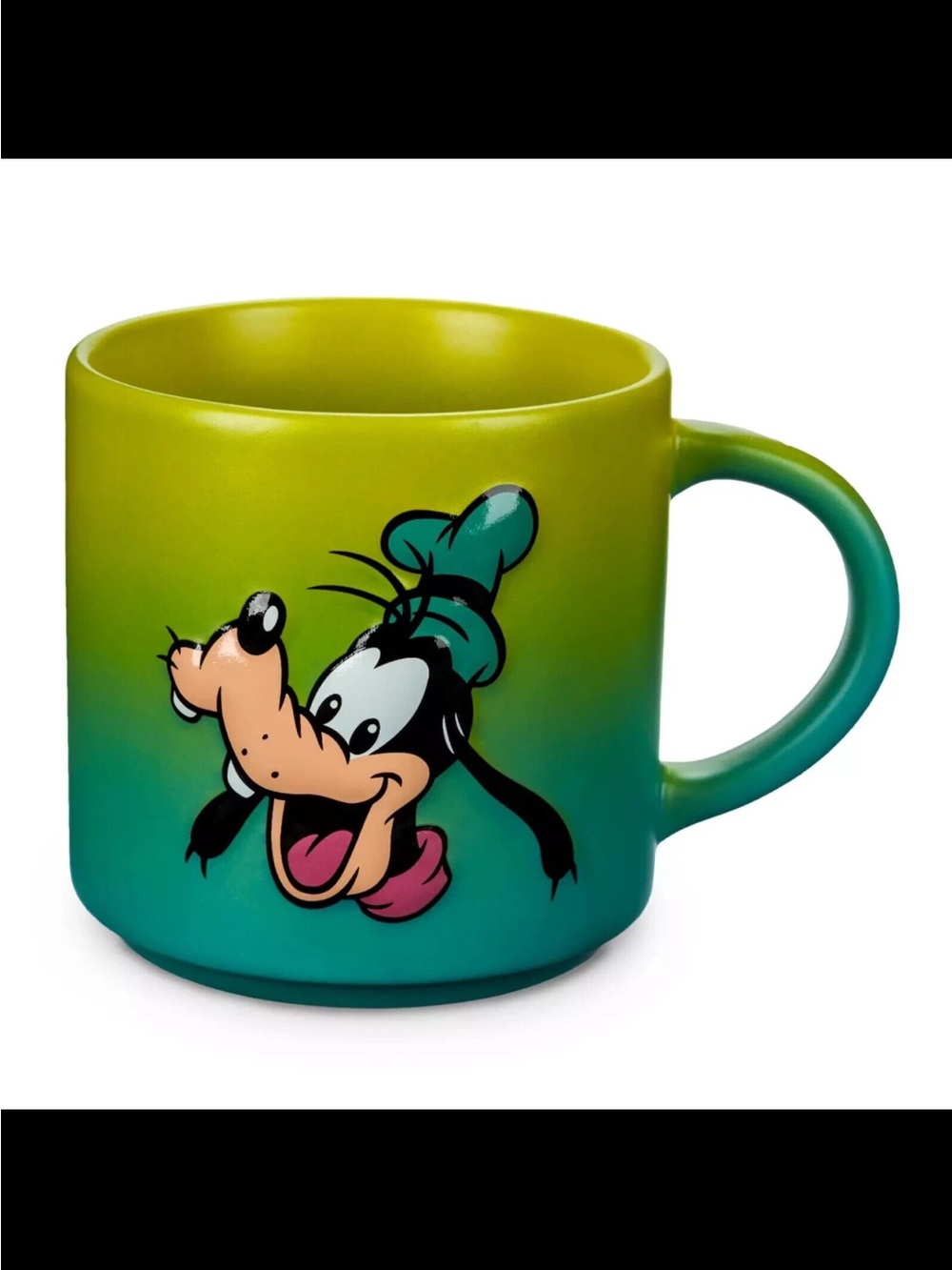 Disney Green to Teal Goofy Ceramic Mug